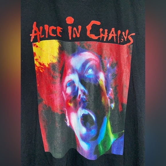 Alice In Chains Band Tee XL Rare Find Custom Merch UNI​​ - Picture 3 of 6